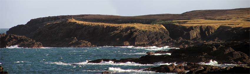 Dun Eistein as seen from the Butt of Lewis