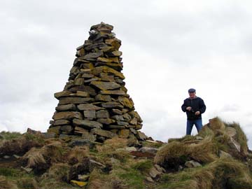 Dad at Dun Eistein