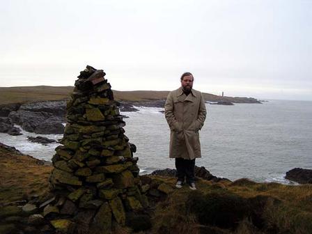 Wayne at Dun Eistein