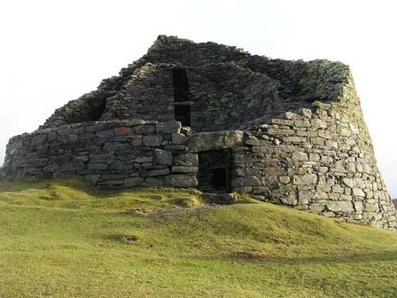 inside Carloway Broch