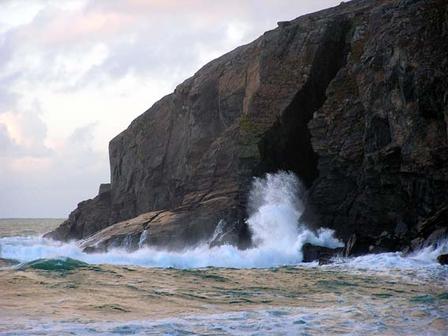 rocks at Dalbeg Bay