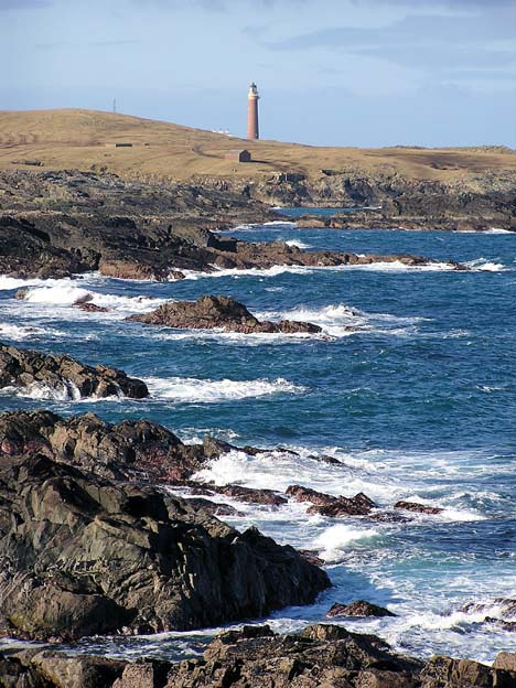 Butt of Lewis as seen from Dun Eistein