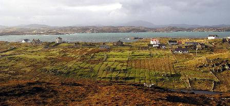 view of the village