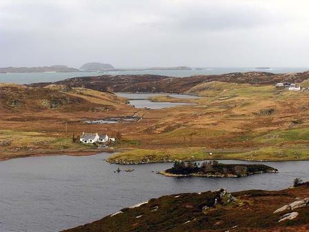 view of village loch